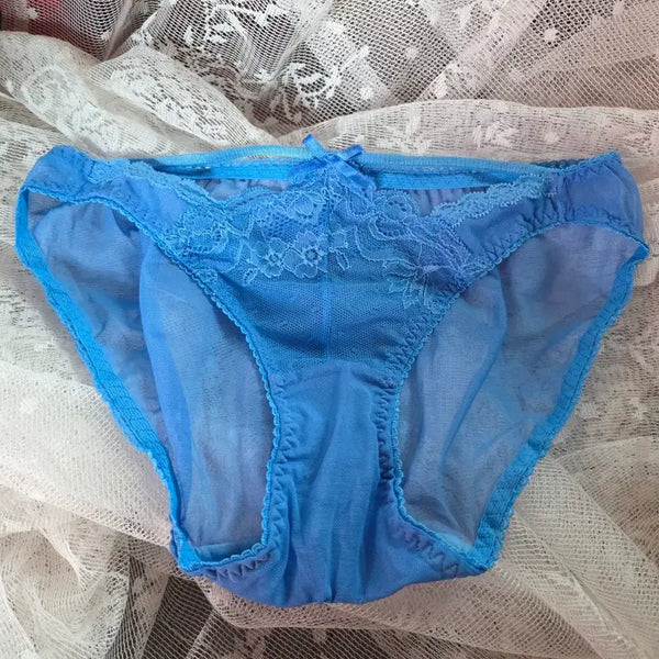 [BUNJANG] Sexy Cookie Blue Lace Panty / 섹시쿠키 블루 레이스 팬티