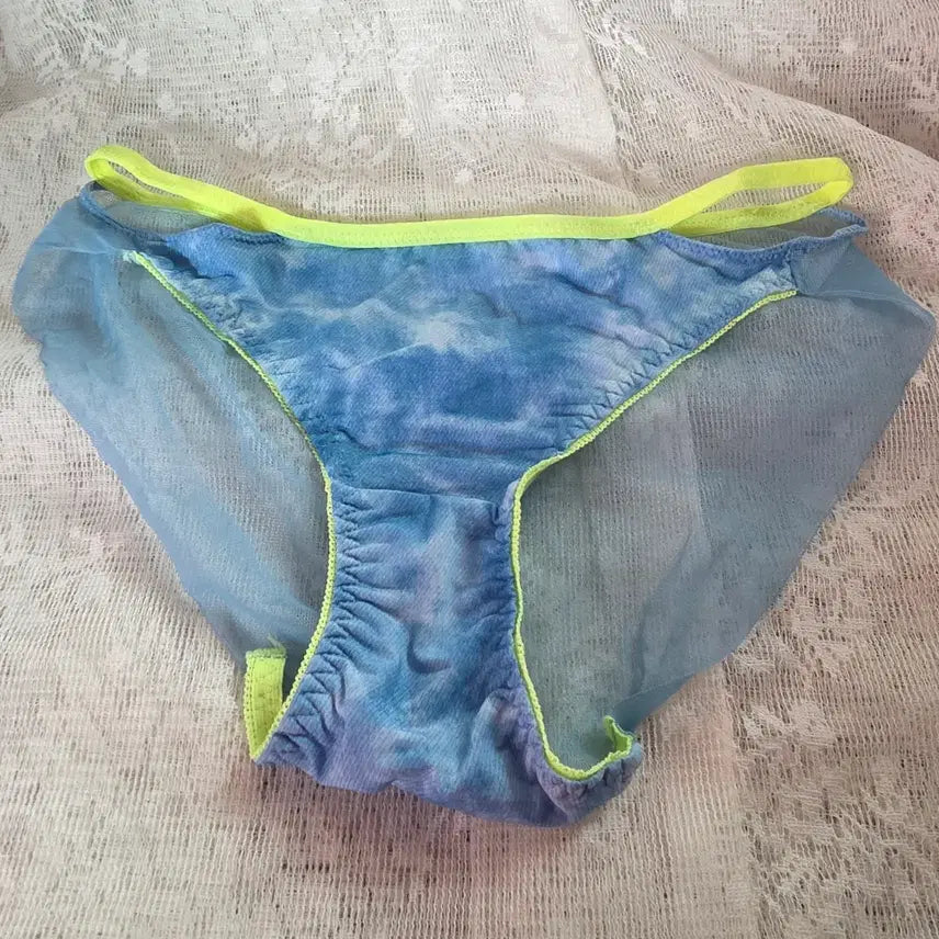 [BUNJANG] Sexy Cookie Blue Yellow Hamster Panty / 섹시쿠키 블루열로우  햄팬티