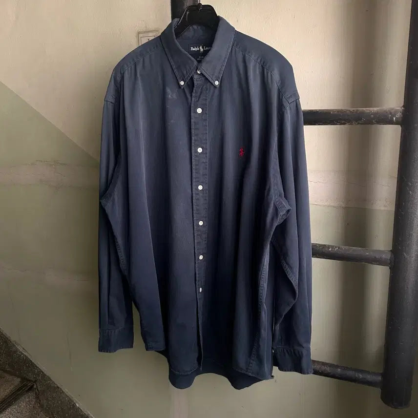 [BUNJANG] Polo Ralph Lauren Blake Navy Shirt / Polo Ralph Lauren 블레이크 네이비 셔츠