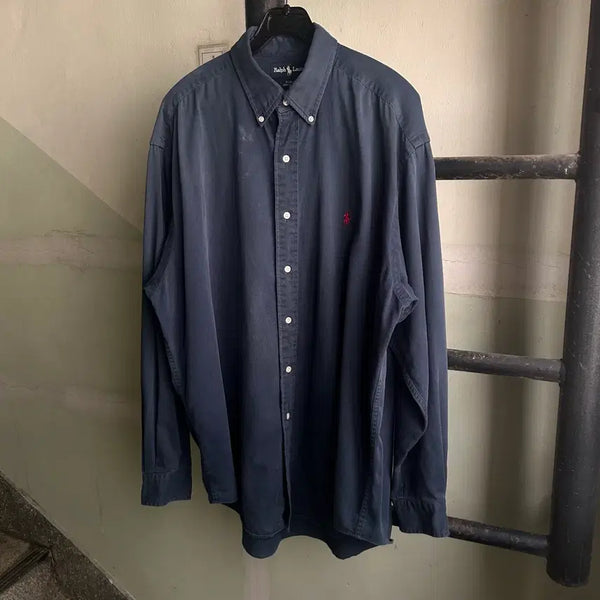[BUNJANG] Polo Ralph Lauren Blake Navy Shirt / Polo Ralph Lauren 블레이크 네이비 셔츠