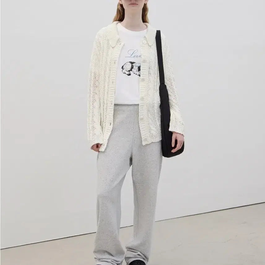 [BUNJANG] LEVAR Everyday Soft Sweatpants Melange Grey / 55~66 르바 에브리데이 소프트 스웻팬츠 멜란지 그레이