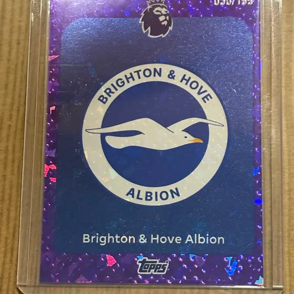 [BUNJANG] Brighton Logo Limited Edition Soccer Card (199 pcs) / 브라이튼 로고 199장 한정 축구카드