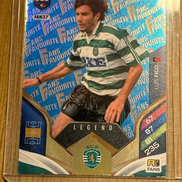 [BUNJANG] Luis Figo Sporting Legend Soccer Card / 스포르팅 시절 루이스 피구 레전드 축구카드