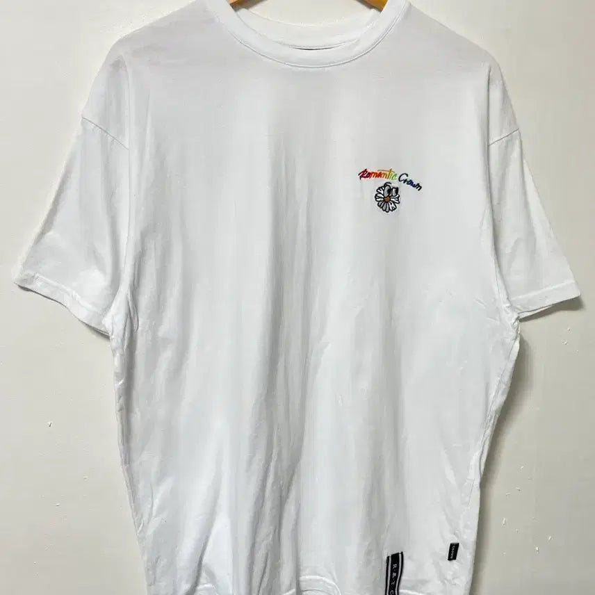 [BUNJANG] Romantic Crown Loose Fit Short Sleeve T-Shirt (Authentic) / 100-105 로맨틱크라운 루즈핏 반팔티 정품