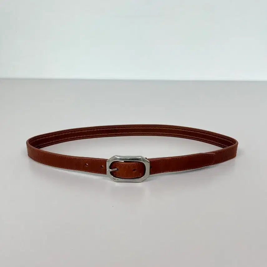 [BUNJANG] Yohji Yamamoto Y's Leather Belt Brown / [정품] 요지야마모토 와이즈 가죽 벨트 브라운