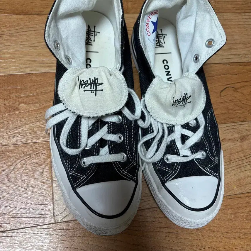[BUNJANG] Stussy Converse Sneakers / 스투시 컨버스