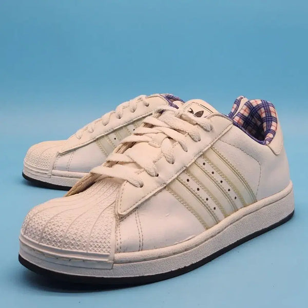 [BUNJANG] Adidas Superstar Check Women's Sneakers 240 / bb 아디다스 슈퍼스타 체크 여성운동화240