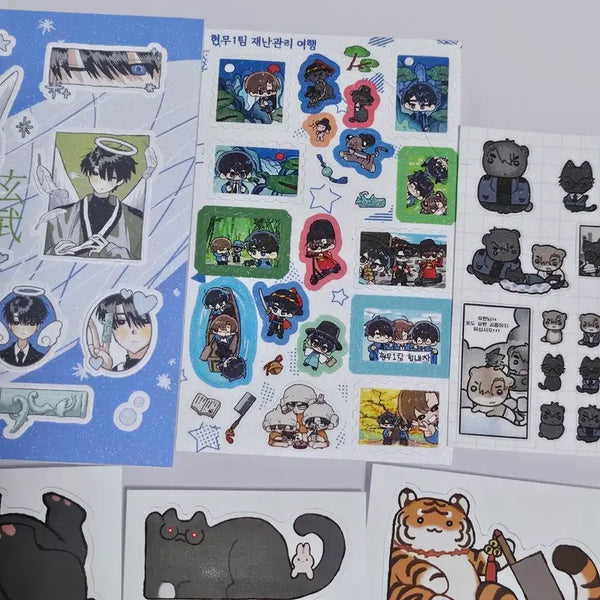 [BUNJANG] Hyunmoo 1 Team Photocard Bundle Set / 괴담출근 괴출 현무1팀 재관국 최요원 김솔음 류재관 3장 일괄 (3장 덤)