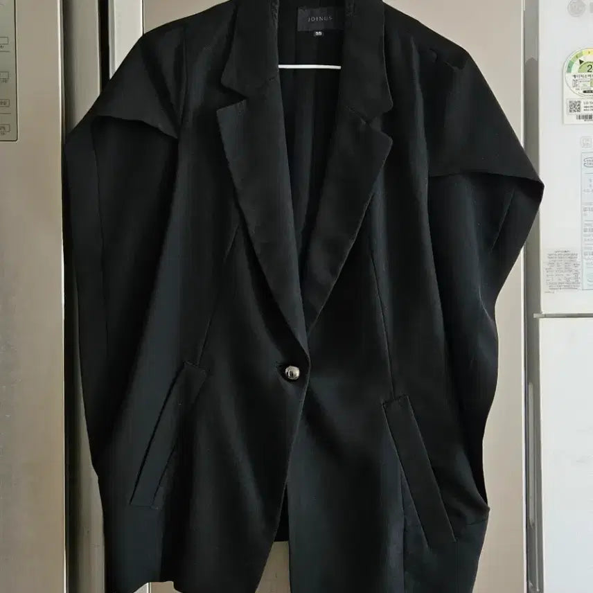 [BUNJANG] Joinus 55 Black Oversized Fit Jacket / 조이너스 55 블랙 오버핏 자켓