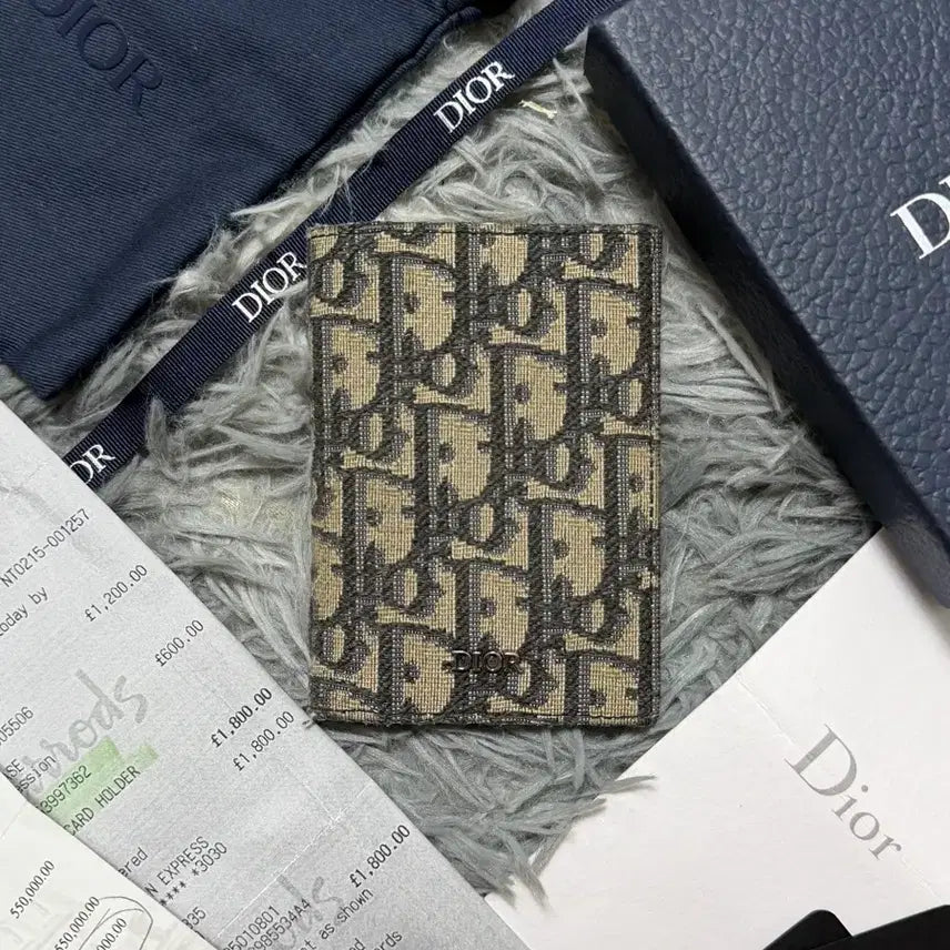 [BUNJANG] Dior Oblique Organizer Beige / 디올 오블리크 오거나이저 풀구성