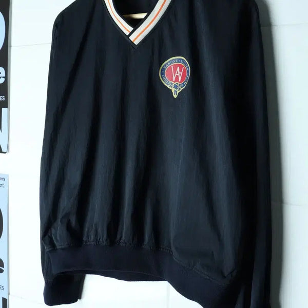 [BUNJANG] W (Woman) Atelier Zip-Up Windbreaker Jumper Cropped Jacket / W(F) 반원 아뜰리에 집업 바람막이 점퍼자켓 웜업 크롭-H35744