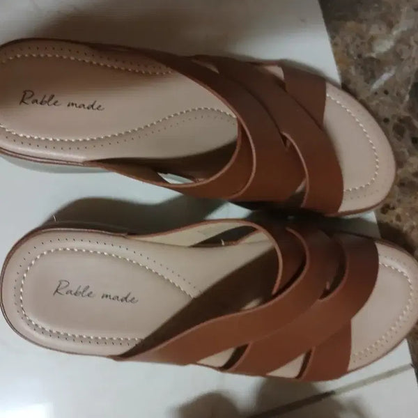 [BUNJANG] Rable Made Braided Strap Sandals Brown / Rable made 샌들 브라운