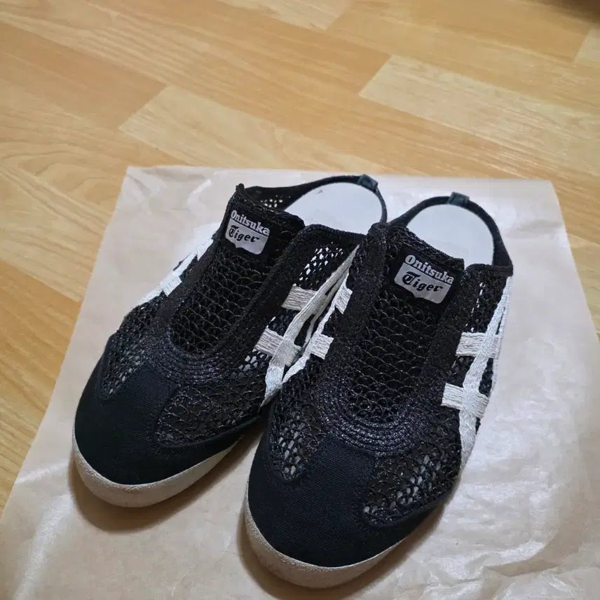 [BUNJANG] Onitsuka Tiger Mexico 66 Sabot Black Slip-On (250) / (250) 오니츠카 타이거 멕시코 66 사보 블랙 슬립온