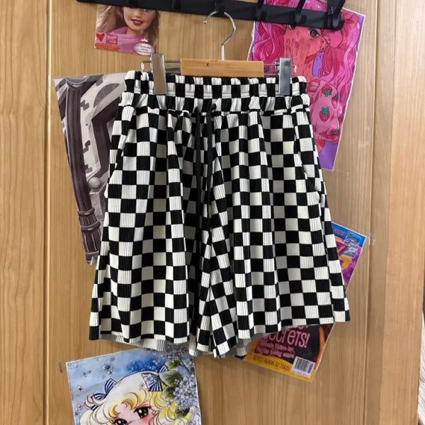 [BUNJANG] Checkered Shorts / 체커 반바지