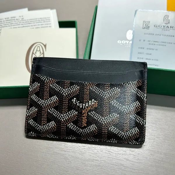 [BUNJANG] Goyard Saint-Pierre Card Holder Black / 고야드 생쉴피스 카드지갑 블랙