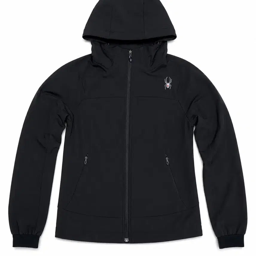[BUNJANG] Spider Hoodie Zip-Up (Tag Size 55 / Actual Size S) / 스파이더 후드집업 55 (실측 S)