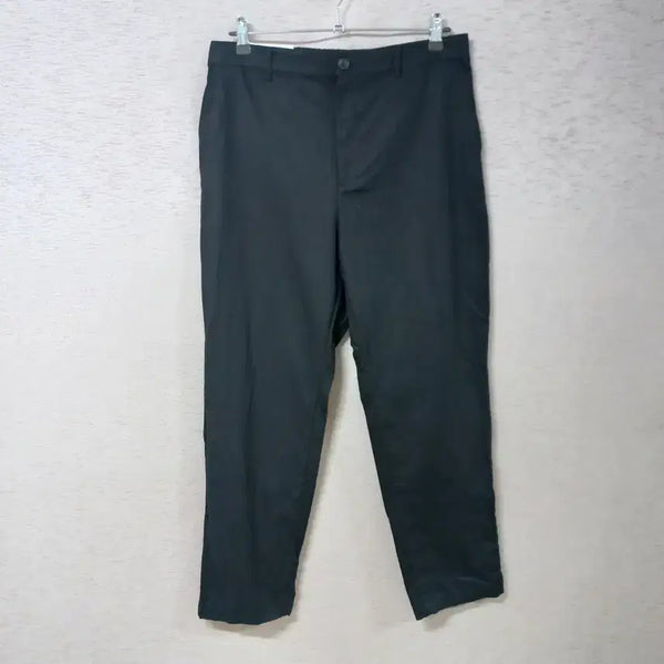 [BUNJANG] Uniqlo Men's Black Linen Blend Pants / B7-23/유니클로 블랙 마혼방 팬츠 새제품 남성