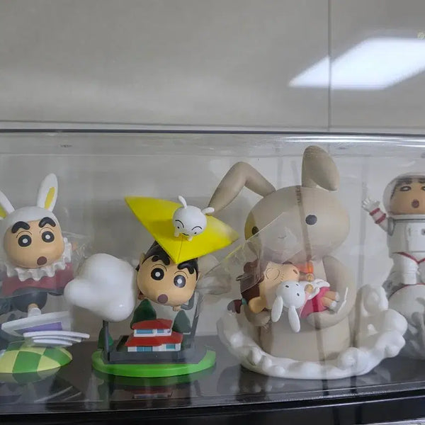 [BUNJANG] Crayon Shin-chan 4-Figure Bundle Set / 짱구는못말려 피규어 4종 일괄판매