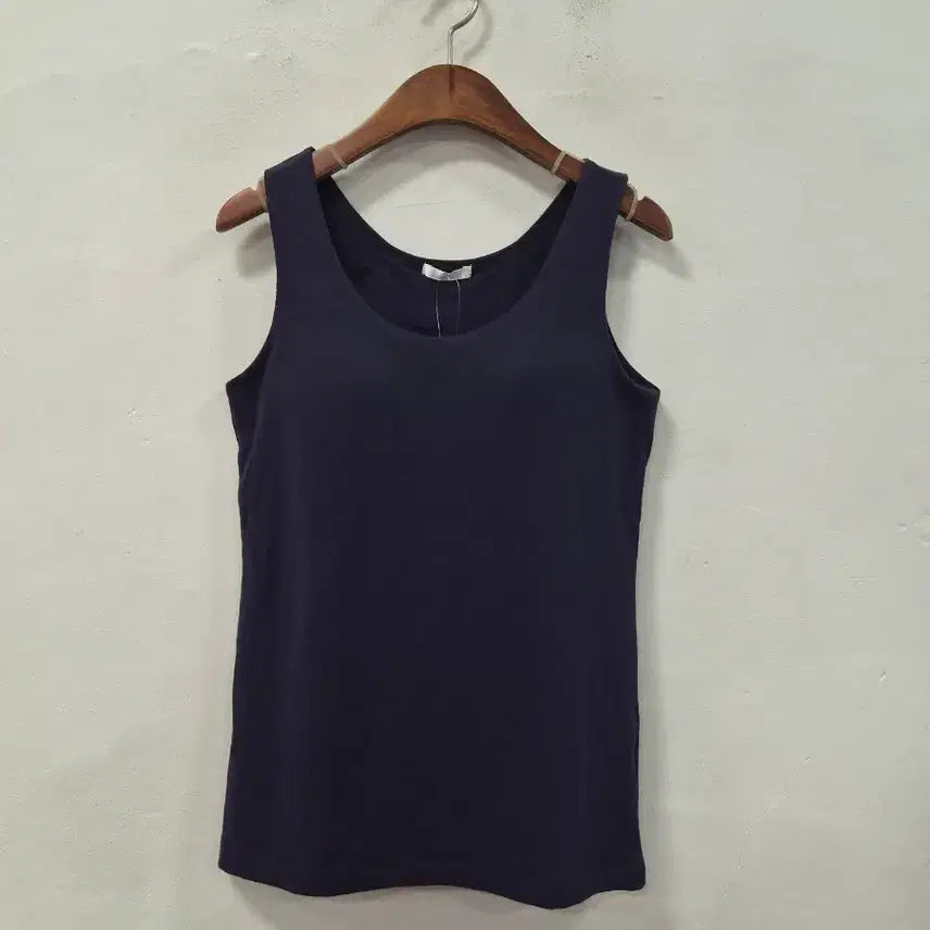 [BUNJANG] Culots Navy Bra Cup Camisole Sleeveless Top / culots 네이비 브라캡 나시 슬리브리스