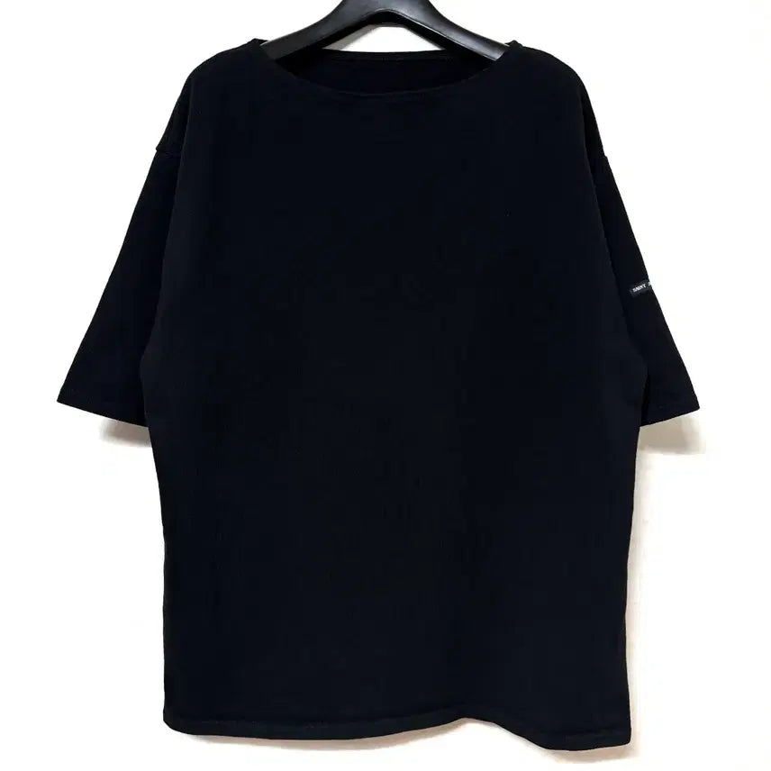 [BUNJANG] Saint James Black Short Sleeve T-Shirt (Size L/XL) / [XL,105]세인트제임스 반팔티 티셔츠 블랙