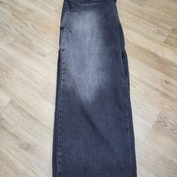 [BUNJANG] Black Distressed Jeans / 검정 청바지