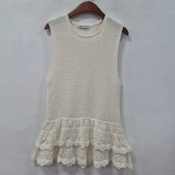 [BUNJANG] Zara Knit Camisole / ZARA 뜨게 나시 캉캉