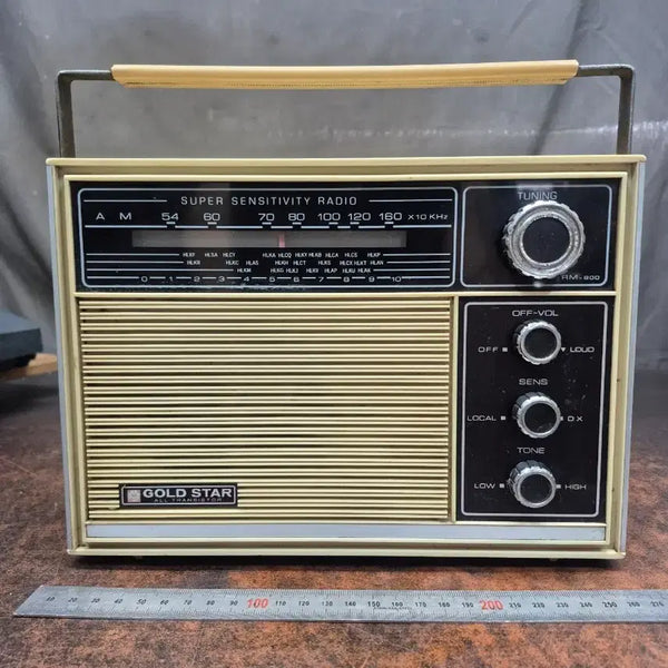 [BUNJANG] Goldstar RM-800 Portable Radio / 골드스타 RM-800 휴대용 라디오