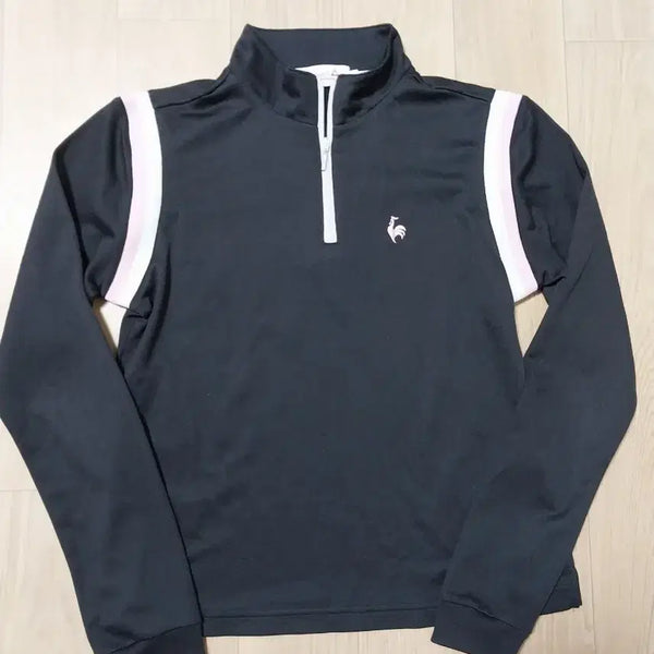 [BUNJANG] Le Coq Sportif Women's Golf T-Shirt Wool Blend M / 13. 여성 르꼬끄 골프티셔츠 울30% 봄가을용 M
