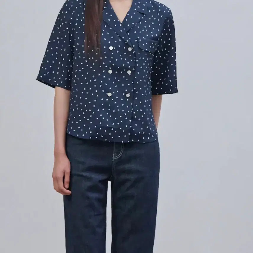[BUNJANG] Beanpole Ladies Double Blouse / 빈폴 레이디스 더블 블라우스