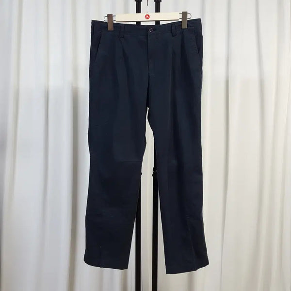 [BUNJANG] Oljang Men's Golf Span Chino Pants Navy 34 Inch / 핑 남성 골프 스판 치노팬츠 면바지 네이비 34 오일장