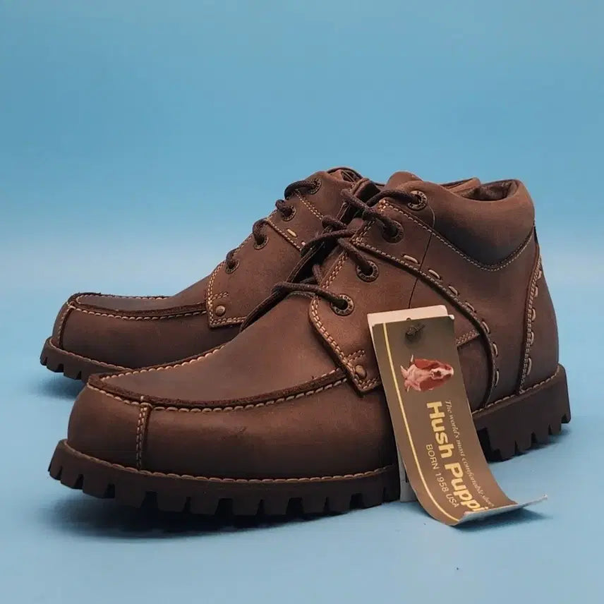 [BUNJANG] Hush Puppies Stitch Boots (245) / bb 새상품 허쉬파피 스티치 부츠 245