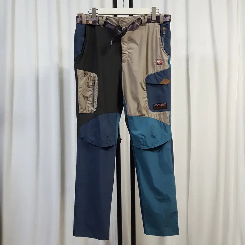 [BUNJANG] Black Yak Men's Cargo Hiking Pants with Belt / 블랙야크 남성 벨트포함 카고 등산바지 34 오일장