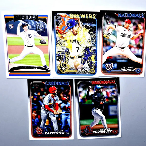 [BUNJANG] MLB Rookie Baseball Cards Bundle (Casey Mize, Matt Carpenter, etc.) / MLB 루키 3장등 5장 묶음 야구카드 케이시 마이즈, 맷 카펜터 등