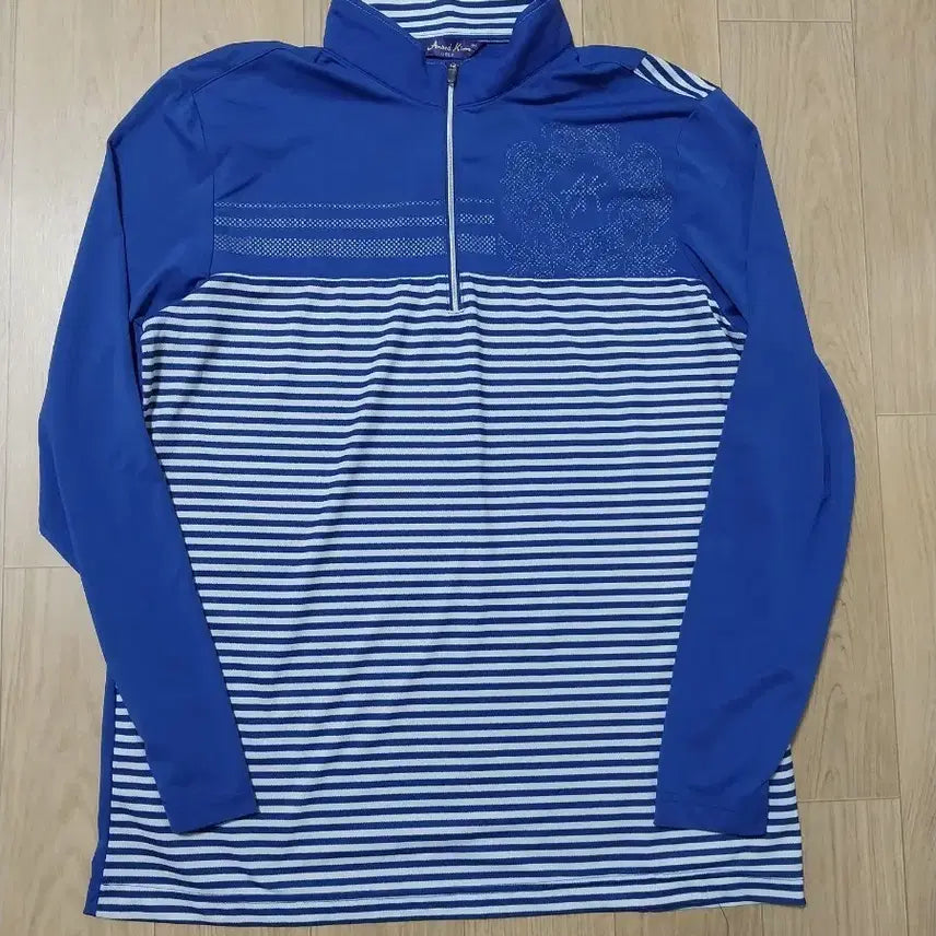 [BUNJANG] Andre Kim Men's Long Sleeve Golf T-Shirt (Size 100) / 13. 남성 100 앙드레김 골프티셔츠 긴팔 폴리 매우시원 여름가능
