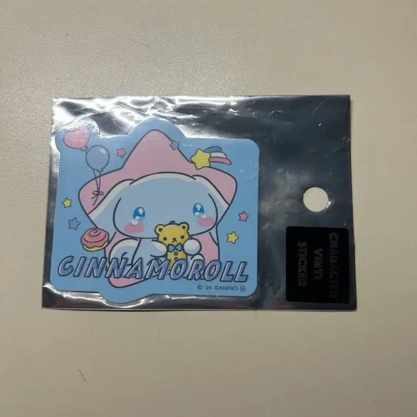 [BUNJANG] Cinnamoroll Character Vinyl Sticker / 시나모롤 캐릭터 비닐 스티커