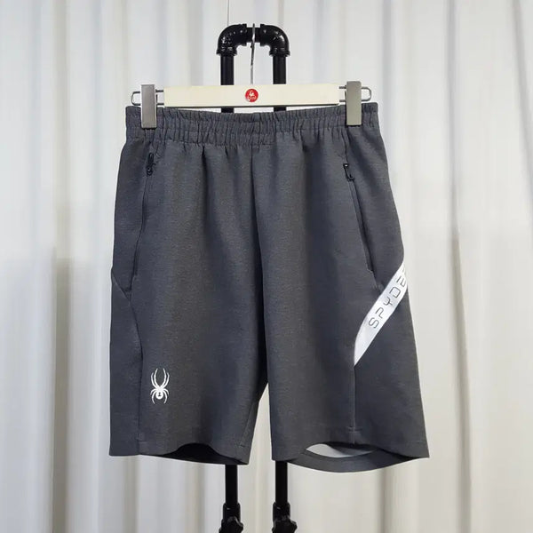 [BUNJANG] Spider Men's Training Banding Shorts Grey / 스파이더 남성 트레이닝 밴딩 반바지 그레이 31추천 오일장