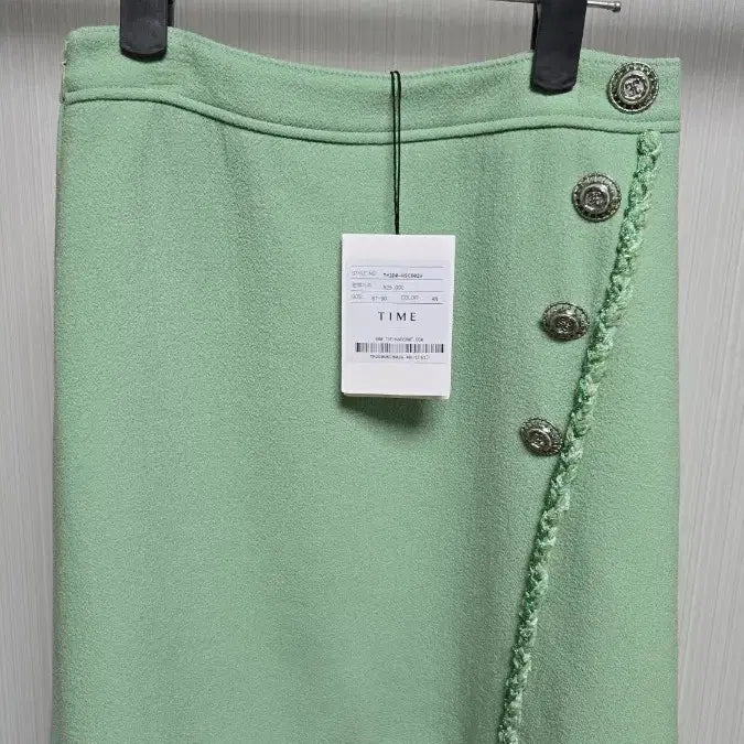 [BUNJANG] Time New York Pencil Skirt Mint / 타임 펜슬 스커트 민트