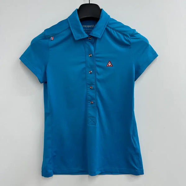 [BUNJANG] Le Coq Sportif Women's Performance Short Sleeve Polo Shirt Size 90 / 90 르꼬끄 골프 여자 기능성 반팔 카라티