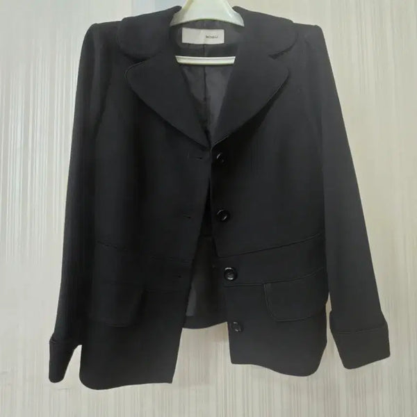 [BUNJANG] MOSU. Black Stylish Jacket 55 / MOSU. 블랙 스타일리쉬 자켓 55