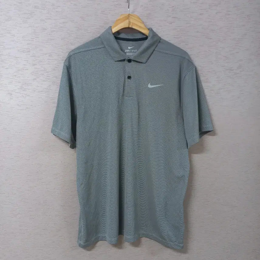 [BUNJANG] Nike Grey Dri-FIT Polo Shirt Men's XL / B7-23/나이키 그레이 드라이핏 카라티 남성XL