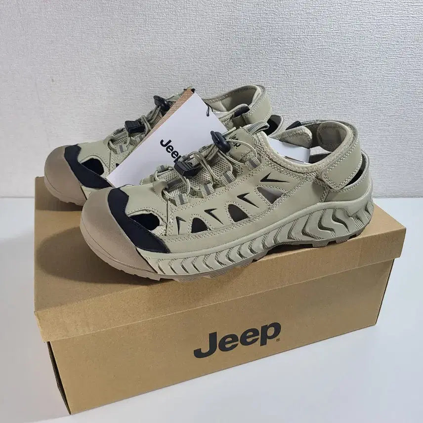 [BUNJANG] JEEP Velcro Outdoor Trekking Sandals / [새상품] 270 JEEP 벨크로 아웃도어 트레킹 샌들