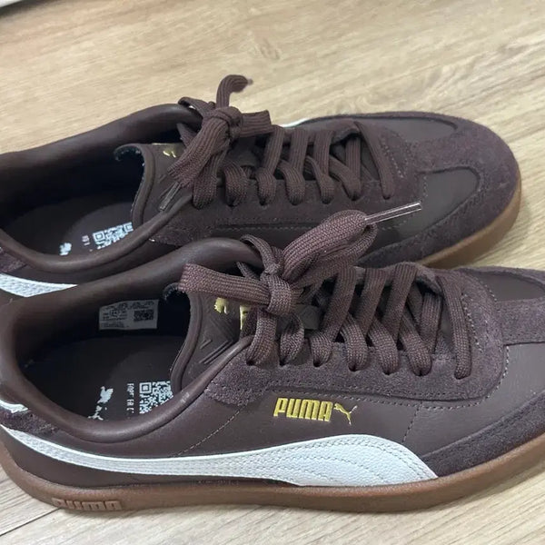 [BUNJANG] Puma Club 2 Era Chocolate/White Shoes / 푸마 클럽 2 에라 팝니다