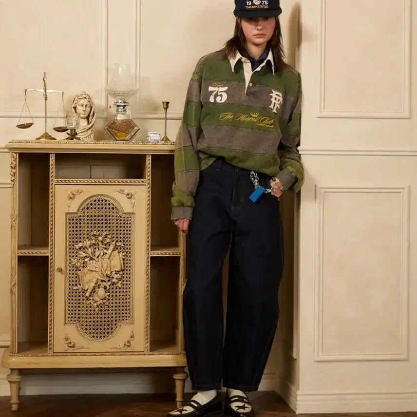 [BUNJANG] Penfield Barrel Denim Pants / 펜필드 배럴 데님 팬츠