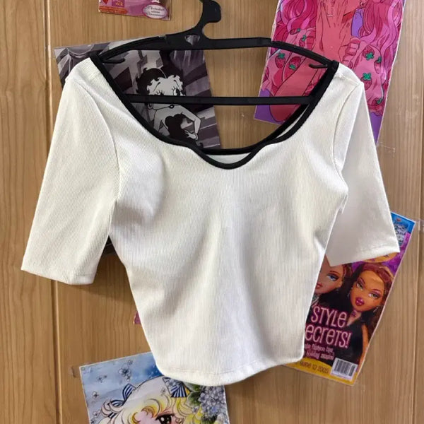 [BUNJANG] Sayera Built-in Cup T-shirt M / 세이에라 캡내장 티셔츠M