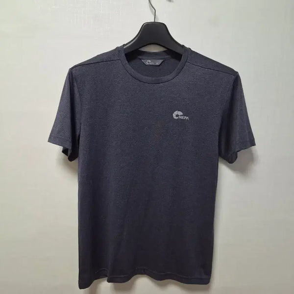 [BUNJANG] Nepa Round Short-Sleeve T-Shirt Charcoal Men's Size 100 / 네파 라운드 반팔 차콜 남성 100