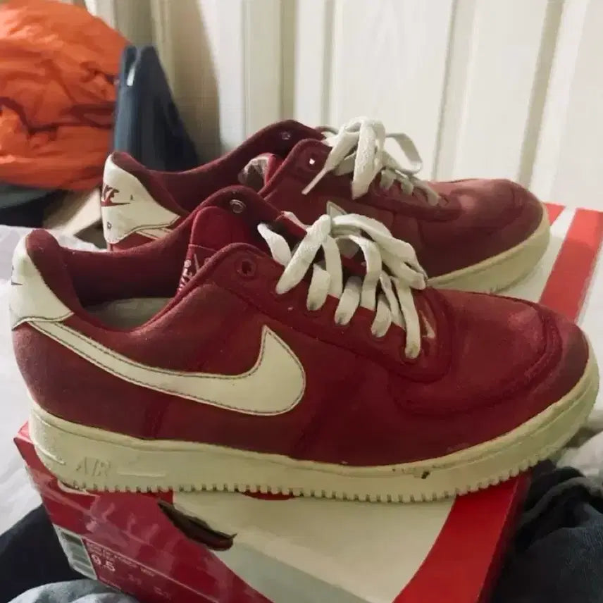 [BUNJANG] 1996 Nike Air Force 1 Low CVS Sneakers (Red/White) / 96년 나이키 에어포스1 로우 cvs