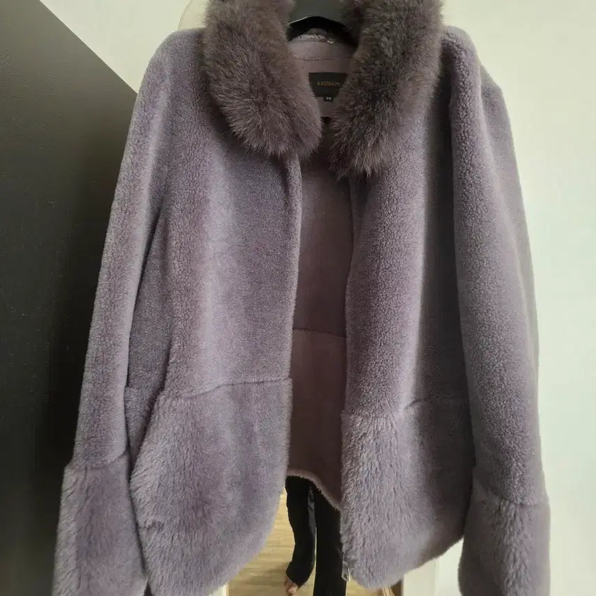 [BUNJANG] KASIBADY Fur Wool Jacket / 퍼 양모자켓 KASIBADY