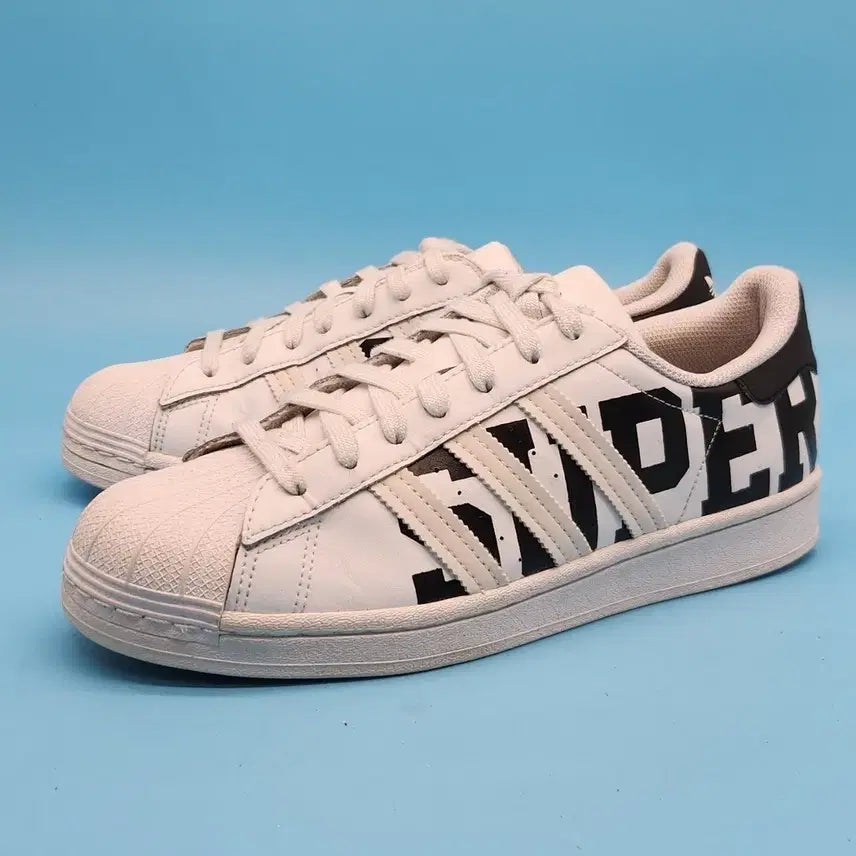 [BUNJANG] Adidas Superstar Print Men's Sneakers (270) / bb 아디다스 슈퍼스타 프린트 남성스니커즈 270