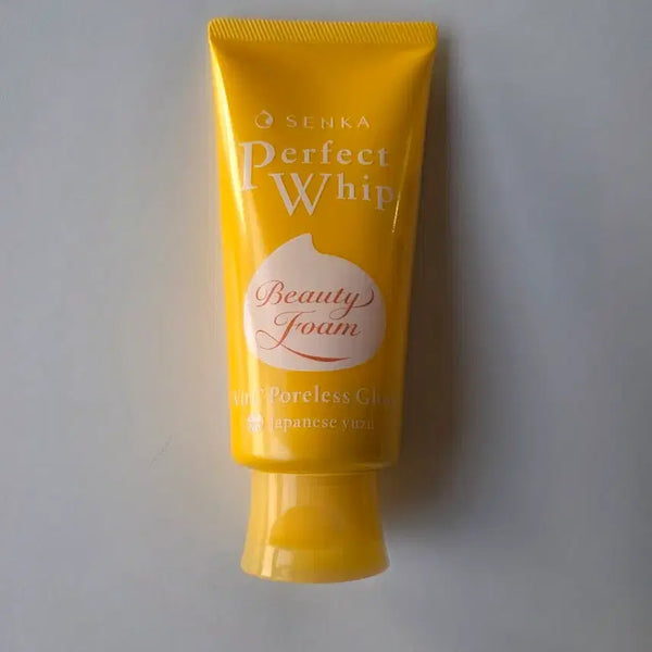 [BUNJANG] Senka Perfect Whip Beauty Vitamin C Poreless Glow Foam Japanese Yuzu, 100g / 센카 퍼펙트 휩 뷰티 비타민C 포어레스 글로우 폼 재패니즈 유자, 100g