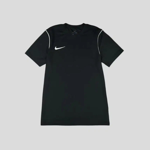 [BUNJANG] Nike Black White Swoosh Logo Dri-FIT Performance Short Sleeve T-Shirt M / 나이키 블랙 화이트 스우시 로고 파이프라인 드라이핏 기능성 반팔 티셔츠 M